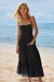 Wenrine Womens Black Summer Beach Dresses