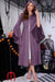 Wenrine Womens Violet Renaissance Costume