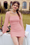 Wenrine Womens Pink Bodycon Mini Dresses