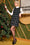 Wenrine Womens Black Sleeveless Plaid Christmas Mini Dress