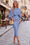 Wenrine Womens Blue 2 Piece Outfits