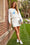 Wenrine Womens White 2 Piece Skirt Sets