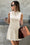 Wenrine Womens Apricot Knit Pleated Ribbed Sweater Dress