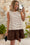 Wenrine Womens Dark Brown Striped Tank Mini Shirt Dress