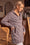 Wenrine Womens Cameo Brown Striped Sweater Dress