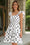 Wenrine Women Black&White Ruffle Layered Swingh Babydoll Sundress