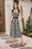 Wenrine Womens Black Floral Tie Shoulder Smocked Midi Dress