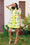 Wenrine Womens Yellow Floral Button Down Dress with Belt
