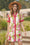 Wenrine Womens Red Floral Button Down Ruffle Mini Dresses