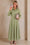 Wenrine Womens Army Green Long Sleeve Maxi Dress
