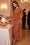 Wenrine Womens Caramel Ruffle Maxi Dress