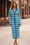 Wenrine Womens Blue Long Cardigan Sweater Dress