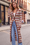 Wenrine Womens Brown Long Cardigan Sweater Dress