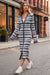 Wenrine Womens Grey Long Cardigan Sweater Dress