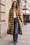 Wenrine Womens Yellow Flannel Plaid Shirt Dress