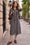 Wenrine Womens Blue Flannel Plaid Shirt Dress