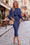 Wenrine Womens Navy 2 Piece Outfits