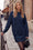 Wenrine Womens Navy 2 Piece Outfits