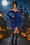 Wenrine Womens Navy Renaissance Fairy Dress