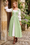Wenrine Womens Light Green 2 Piece Lace Up Dress