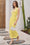 Wenrine Womens Light Yellow Polka Dot Bodycon Cocktail Maxi Dress