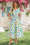 Wenrine Womens White Floral V Neck Smocked Tiered Maxi Dresses