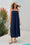 Wenrine Womens Navy Summer Boho Maxi Dresses