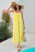Wenrine Womens Yellow Summer Boho Maxi Dresses