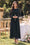 Wenrine Womens Black Long Sleeve Maxi Dress