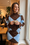 Wenrine Womens Blue Argyle Sweater Skirt Sets