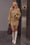 Wenrine Women Khaki Off the Shoulder Sweater Dress