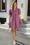 Wenrine Womens Violet Summer Puff Short Sleeve Mini Dress