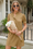 Wenrine Womens Khaki Summer Ruffle V Neck Dress