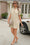 Wenrine Womens Apricot Summer Ruffle V Neck Dress