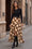 Wenrine Womens Brown Mesh Maxi Skirts