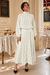 Wenrine Womens White Polka Dots Maxi Skirt Sets