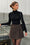 Wenrine Womens Brown Polka Dot Skort Skirt