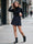 Wenrine Womens Navy Polka Dot Skorts