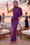 Wenrine Womens Dark Purple Bodycon Maxi Dress