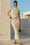 Wenrine Womens Apricot 2 Piece Outfits Sleeveless