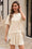Wenrine Womens Apricot Two Piece Skirt Sets