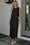 Wenrine Womens Black 2 Piece Skirt Sets