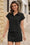 Wenrine Womens Black 2 Piece Lounge Set