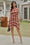 Wenrine Womens Brick Red Casual Tank Mini Dress