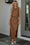 Wenrine Womens Brown 2 Piece Skirt Sets