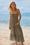 Wenrine Womens Khaki Summer Beach Dresses