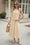 Wenrine Womens Khaki Casual Sleeveless 2 Piece Skirt Sets