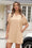 Wenrine Womens Khaki Swimsuit Coverup Shirt Dress