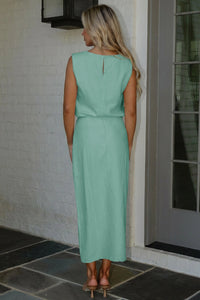 Wenrine Womens Mint 2 Piece Skirt Sets