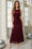Wenrine Womens Red Sleeveless Maxi Dress